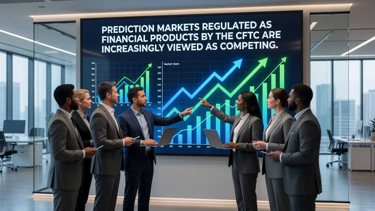 Infographic displaying NFL weekend trading volumes on prediction markets exceeding five billion dollars